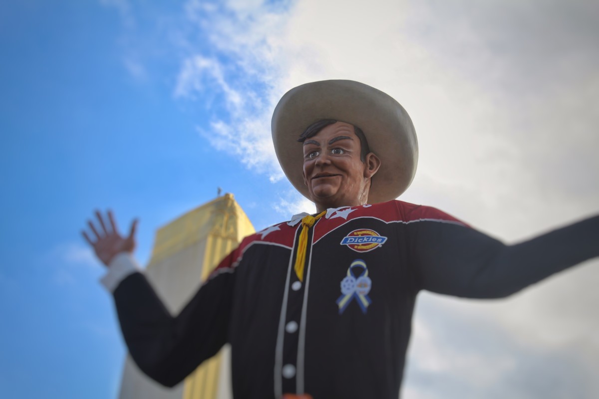 Top Things to Do At The State Fair of Texas Big Tex Talking and Smiling