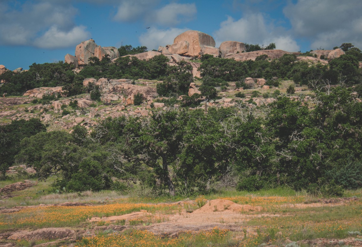 Hiking Enchanted Rock State Natural Area In Texas