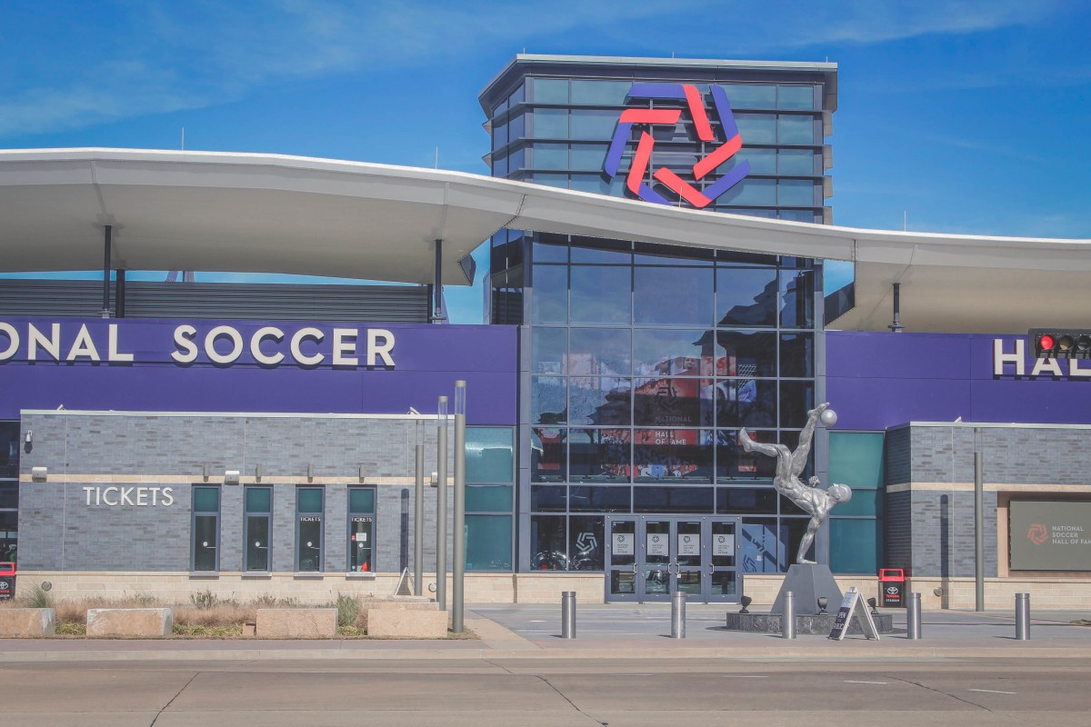 Entrance To Toyota Stadium National Soccer Hall Of Fame