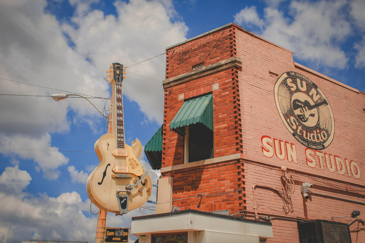 Sun Studio is one of the best places to visit if you have a few hours in Memphis, Tennessee