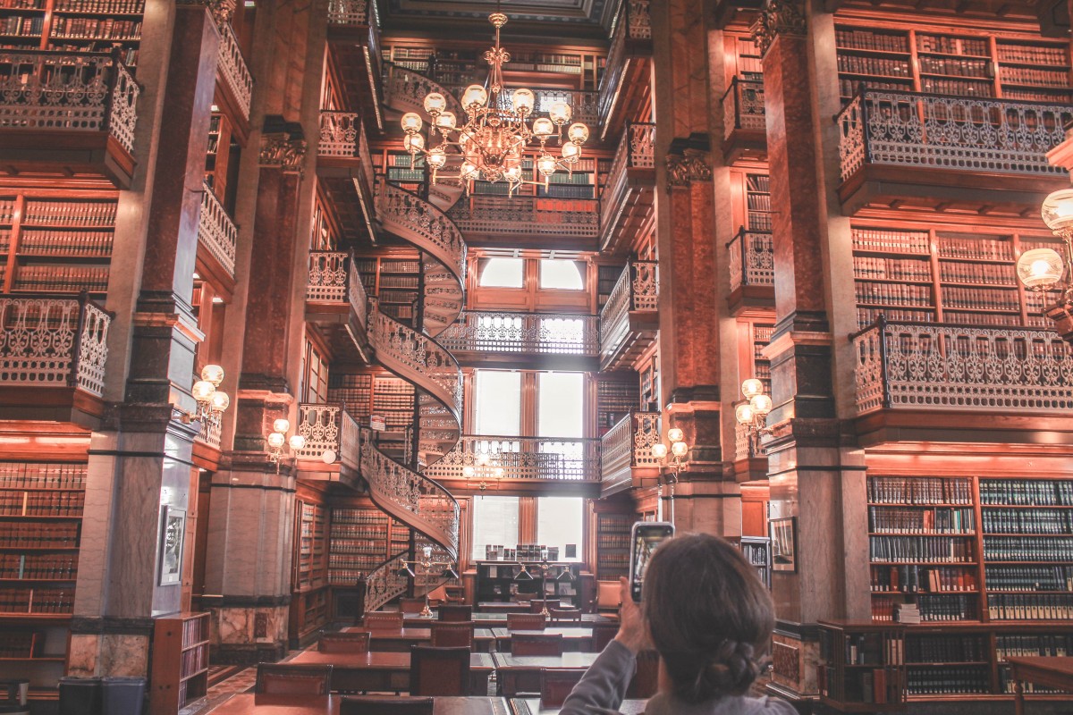 Beauty and the beast style library in Des Moines