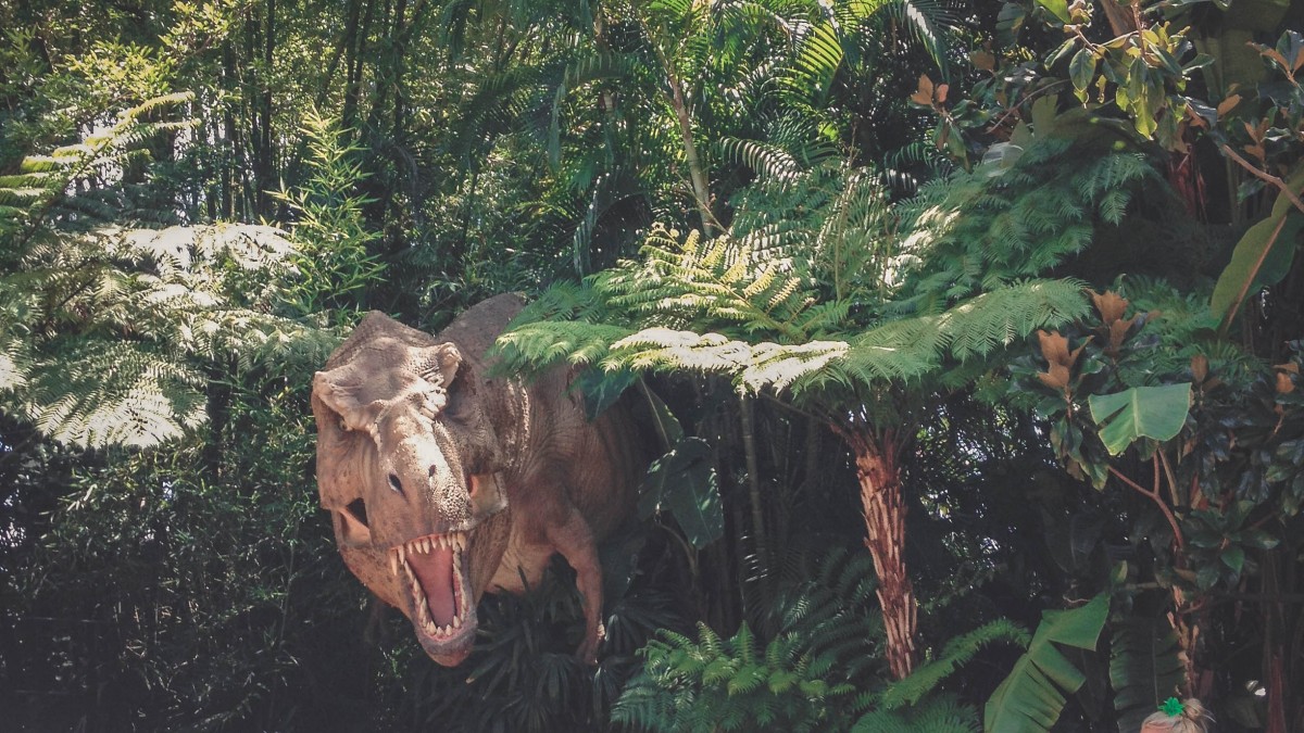 Jurassic Park ride entrance