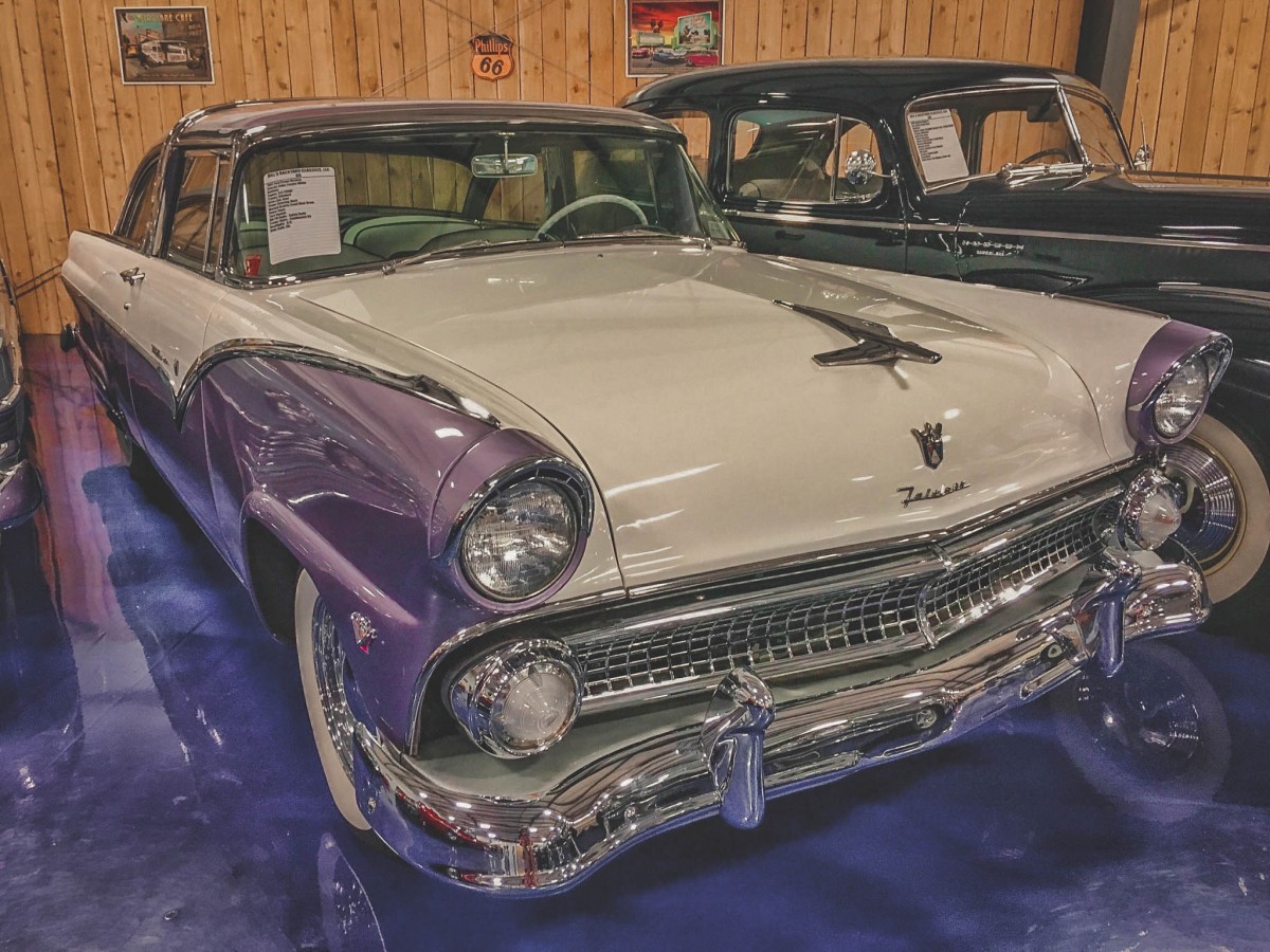 Things To Do In Amarillo, Texas: Falcon purple body car