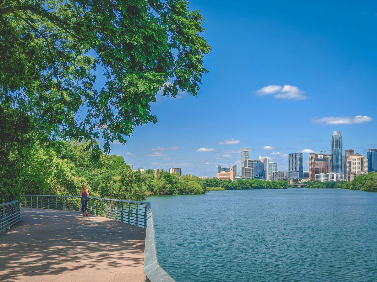 Best things to do in Austin: jogging along Ann And Roy Butler Hike And Bike Trail