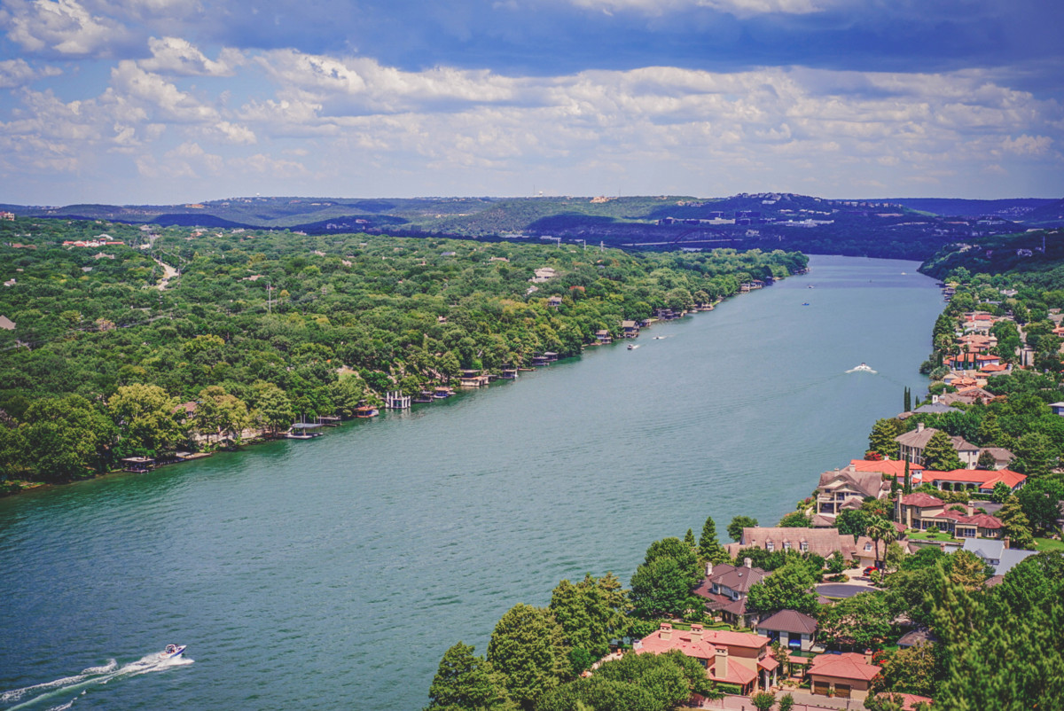 Climbing Mount Bonnell and seeing these sweeping views is one of the best things to do in Austin