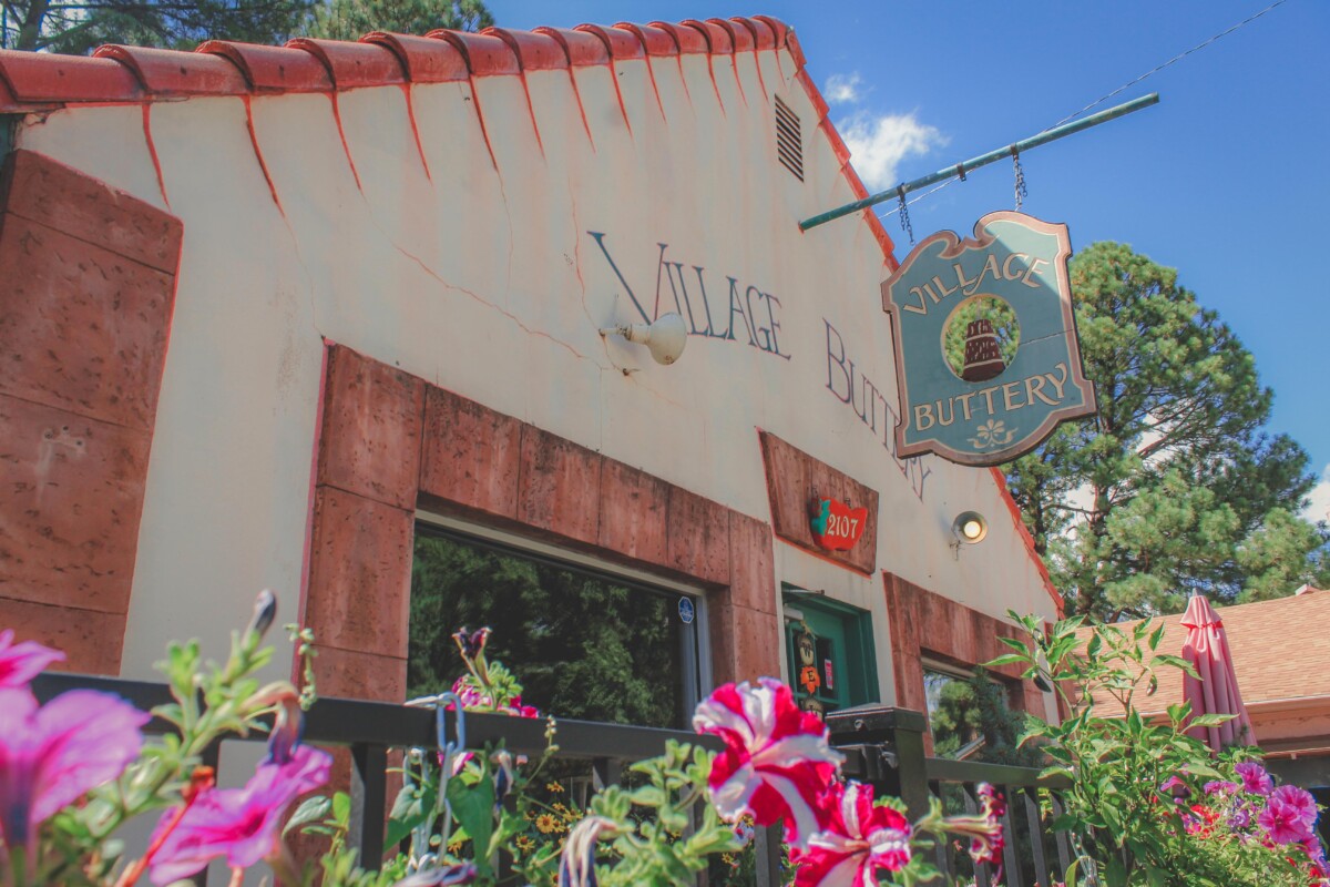 Village Buttery is one of the prettiest restaurants in Ruidoso for lunch