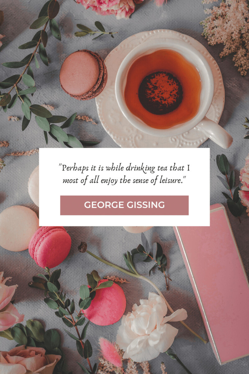 George Gissing tea quotes