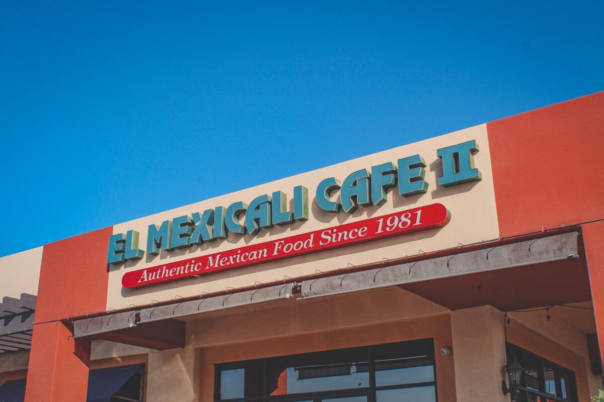 El Mexicali Cafe is one of the oldest restaurants in Indio