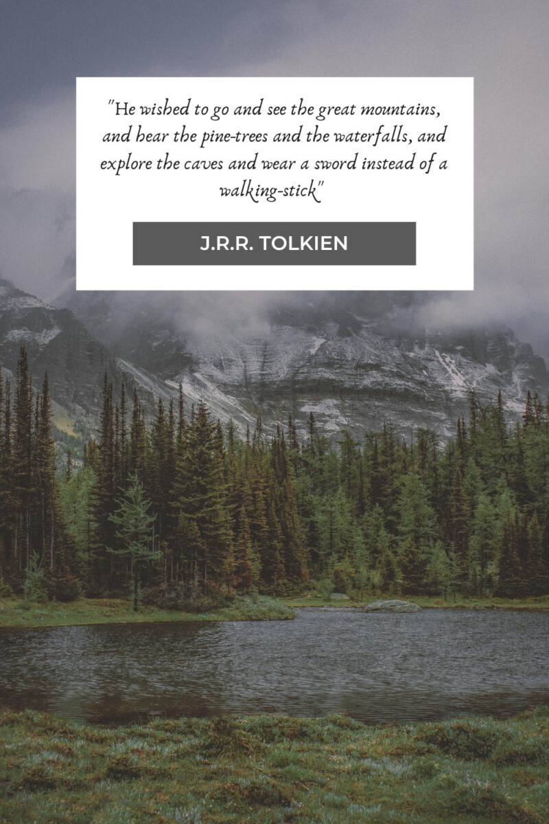this is what wanting to go on an adventure feels like, a quote by J.R.R. Tolkien