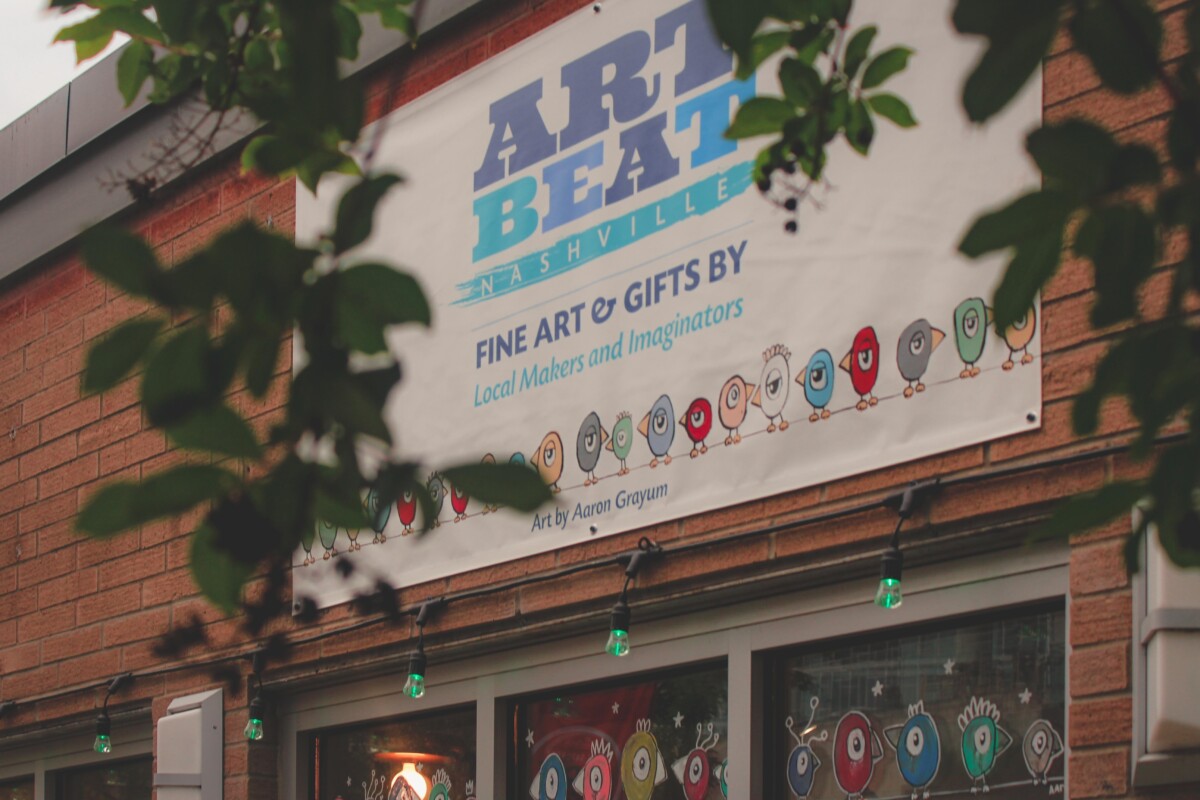 Art Beat, one of the participating locations in the First Saturday Art Crawl
