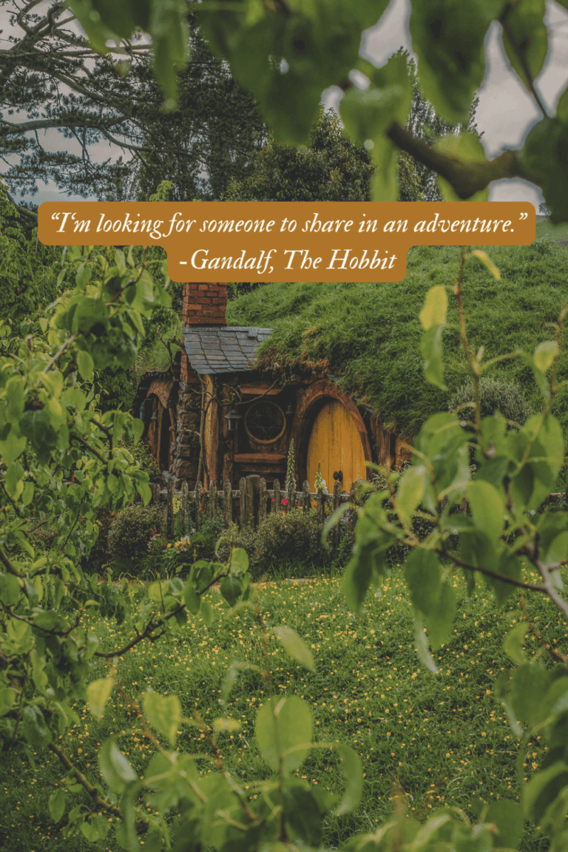 Hobbit adventure quotes