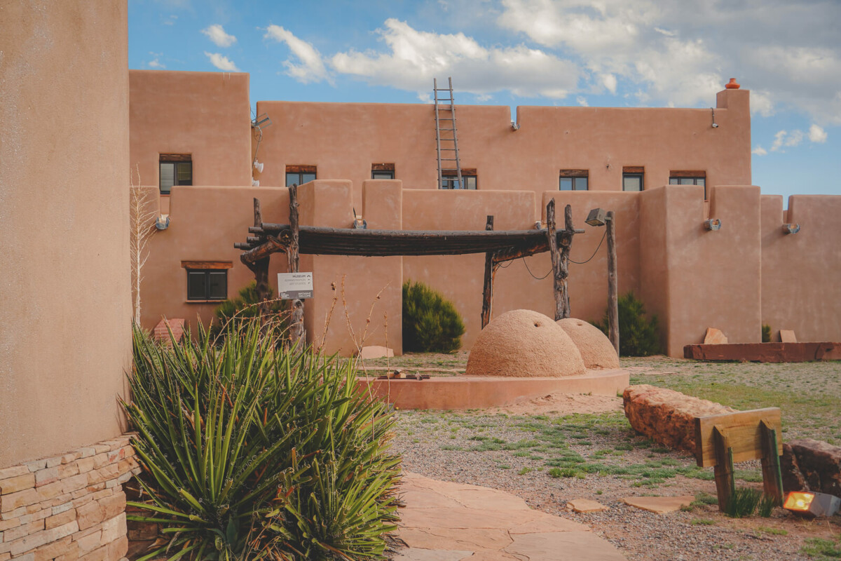 Three Days In Santa Fe Itinerary, day three visit to Poeh Cultural Center in Pojoaque
