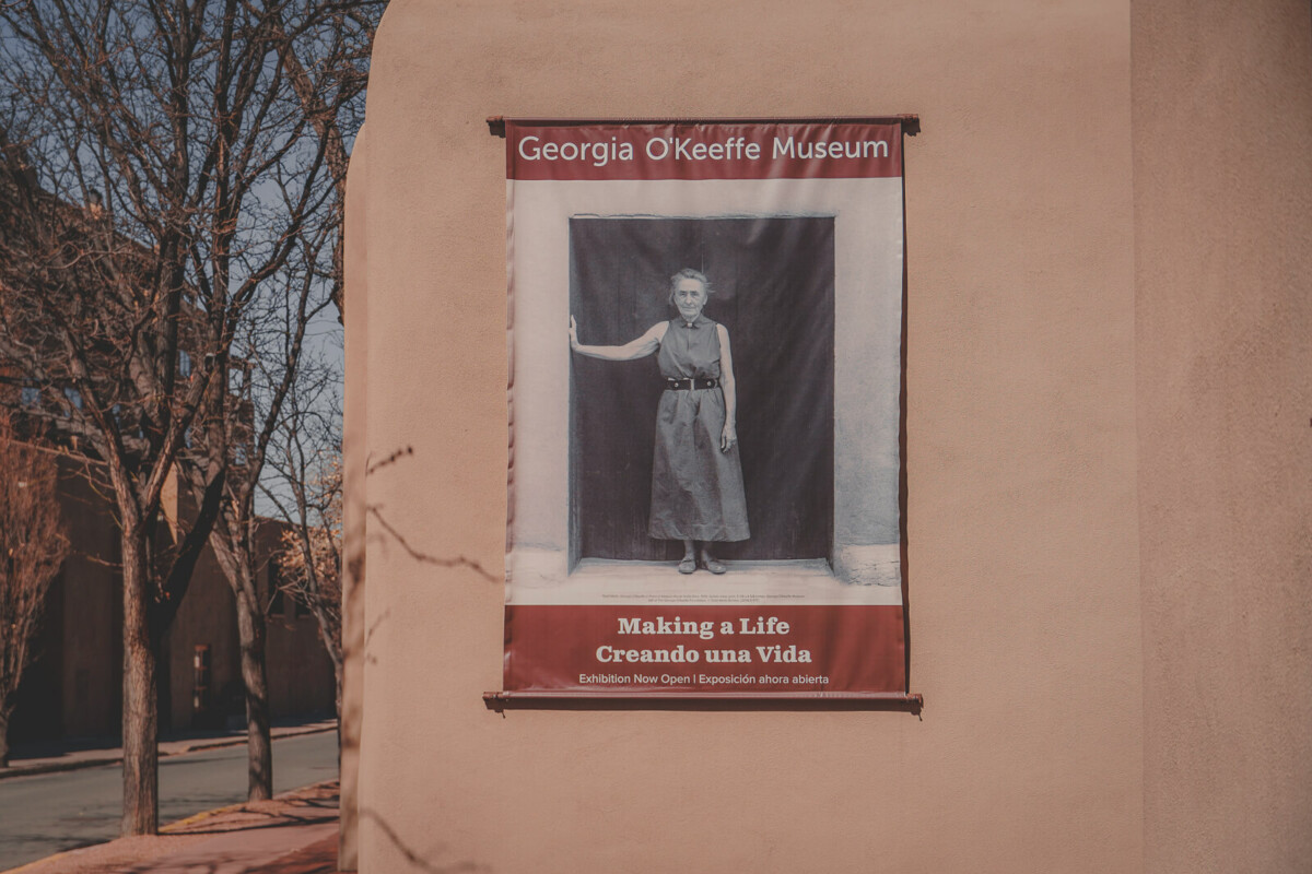 Georgia O'Keeffe Museum is an absolute must for art lovers in Santa Fe!