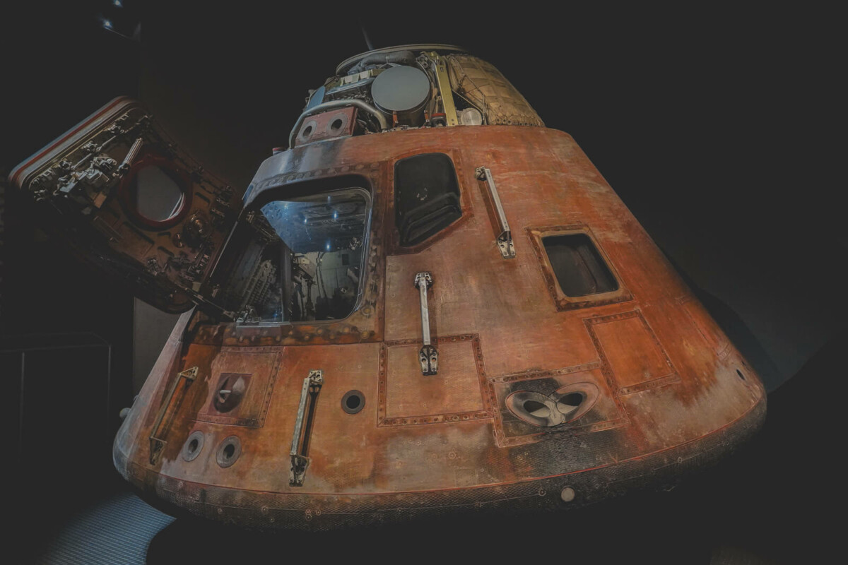 Apollo 14 command module, a spacecraft often referred to as Kitty Hawk 