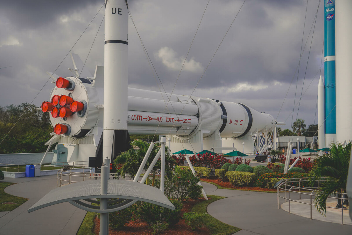 Rocket Garden in Kennedy Space Center