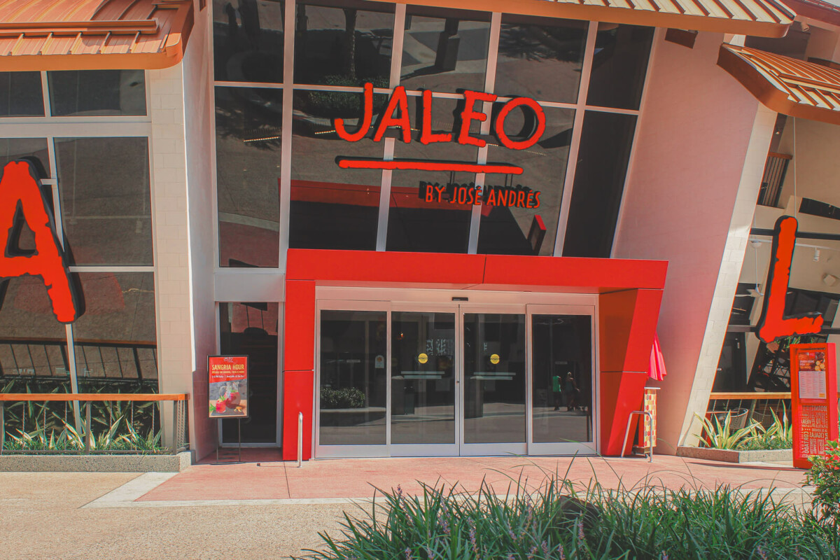 Jaleo, one of the many celebrity chef restaurants in Disney Springs