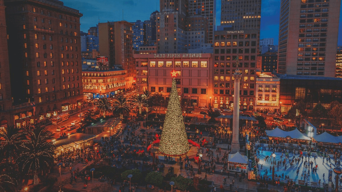 5 Places To See Christmas Lights In The Bay Area