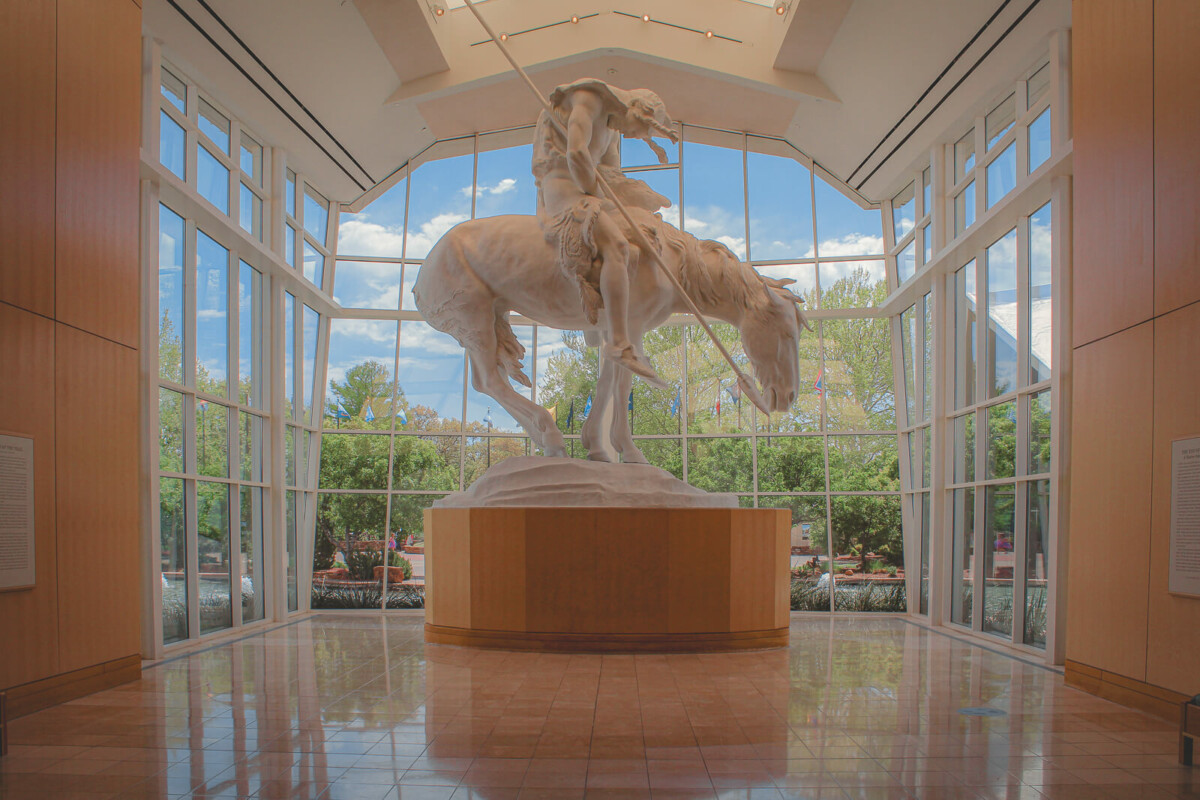 bright photo of a museum Oklahoma, one of the most interesting states to visit in the US for a weekend