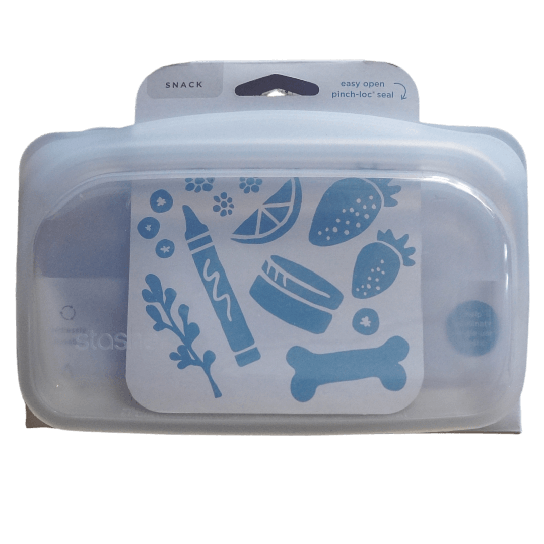 resealable bags for in flight snacks and storage