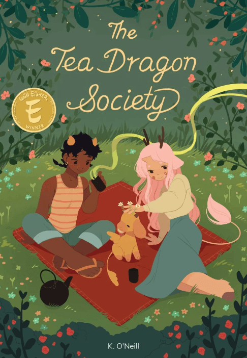 The Tea Dragon Society cottagecore aesthetic book cover