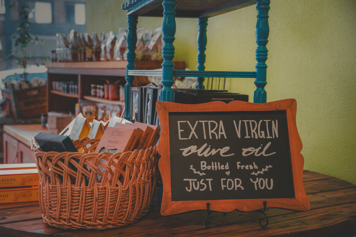 Lively Olive Tasting Bar on Winslow Way