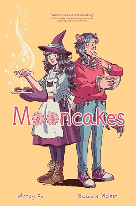 cozy, witchy cover of Mooncakes