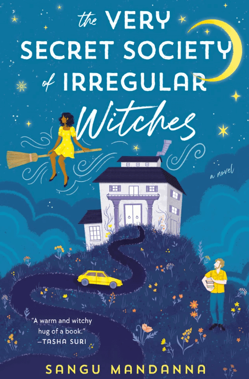 cozy, whimsical cover of The Very Secret Society Of Irregular Witches