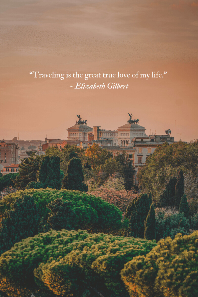 Eat Pray Love quotes about travel
